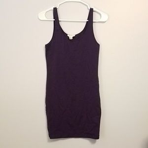 NWOT Purple fitted dress